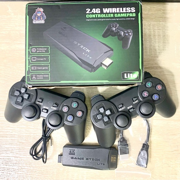 Consola GameStick® 4K ( 34.000 juegos de 35 Consolas) 2 mandos – OK SHOP MX Consola GameStick® 4K ( 34.000 juegos de 35 Consolas) 2 mandos – OK SHOP MX